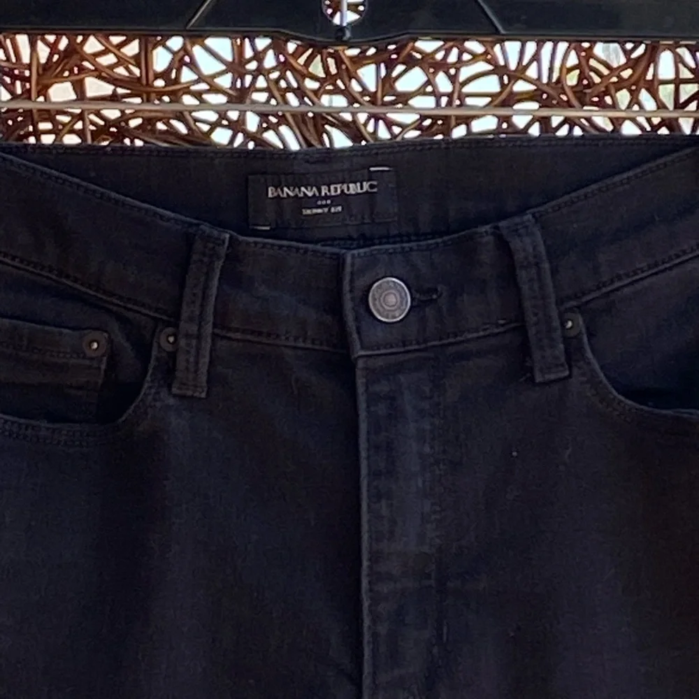 Banana Republic Men's Black Jeans Excellent Condition